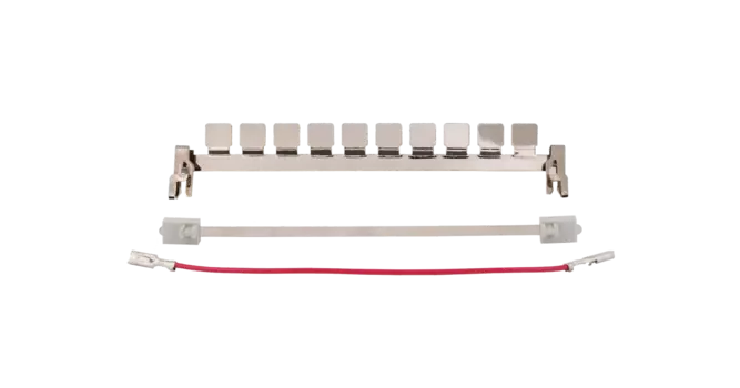 Набор заземления NIKOMAX для для модулей защиты по току и напряжению, 10шт. (NMC-PL-GND-KIT-10)