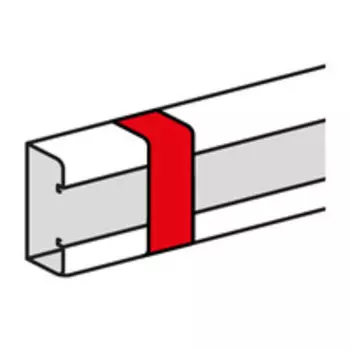 Накладка на стык профиля Legrand METRA для кабель-каналов Metra, 160х50мм (638096)