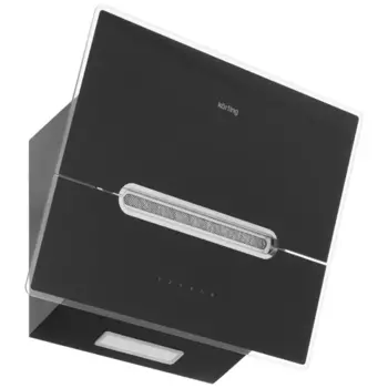 Наклонная вытяжка KORTING KHC 61950 GXN, черный (KHC 61950 GXN)