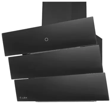 Вытяжка наклонная Lex Rio GS 600, черный (CHTI000371)