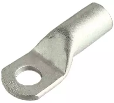 Наконечник кольцевой, 25 мм, медь, луженый, под опрессовку, КВТ ТМЛс 25-8 (60913)