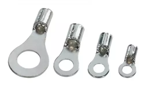 Наконечник НК кольцевой, 4 мм/6 мм, под опрессовку, 100 шт., Netko Optima (RNB 5,5-8)