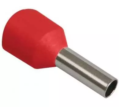 Наконечник НШВИ гильза изолированный, 1.5 мм, медь, луженый, под опрессовку, красный, Navigator Group NET-Е1508 (71091)