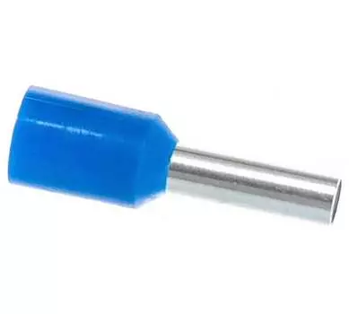 Наконечник НШВИ гильза изолированный, 2.5 мм, медь, луженый, под опрессовку, синий, Navigator Group NET-Е2508 (71095)