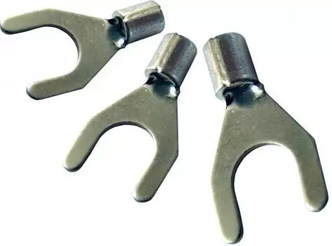 Наконечник НВ вилочный, 1.5 мм/2.5 мм, под опрессовку, 100 шт., Netko Optima (SNBS2-6)