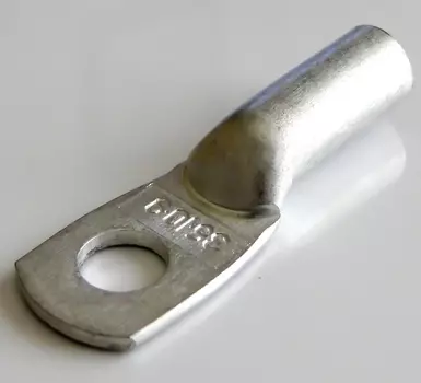 Наконечник ТМЛ кольцевой, 35 мм, медь, луженый, под опрессовку, ДПА 35-10-10 (00-00000304)