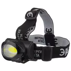 Налобный фонарь ЭРА GB-607 с влагозащитой IP44 [3Вт COB LED Extra, 3хААА в комплект не входит] (Б0039620)