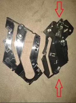 Направляющая картриджа (левая) HP оригинал (RC2-2967) OEM