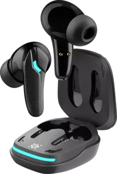 Наушники TWS Defender CyberDots 285, черный (63285)