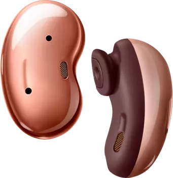 Наушники TWS Defender Twins 910, внутриканальные, бронзовый (63911)