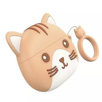 Наушники TWS Hoco EW46 APods 3, белый/бежевый