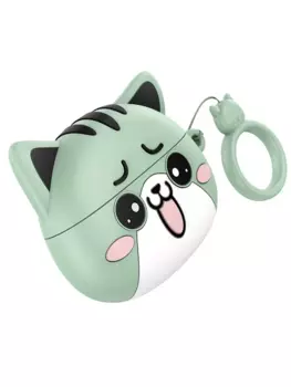 Наушники TWS Hoco EW48 APods Pro, белый/мятный