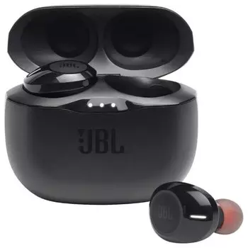 Наушники TWS JBL Tune 125TWS, внутриканальные, черный (JBLT125TWSBLK)