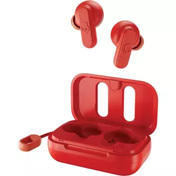 Наушники TWS Skullcandy Dime, внутриканальные, красный/золото (S2DMW-P752)
