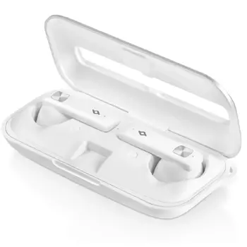 Наушники TWS Ttec AirBeat Ultra Slim, белый (2KM136B)