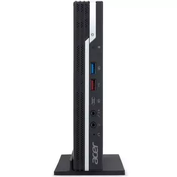 Неттоп Acer Veriton VN4680GT, Intel Pentium G6405 4.1GHz, 4Gb RAM, 128Gb SSD, W10Pro, черный (DT.VUSER.00D)