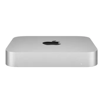 Неттоп Apple Mac mini A2348, Apple M1, 16Gb RAM, 256Gb SSD, Wi-Fi, BT, MacOS, серебристый (Z12N0000J)