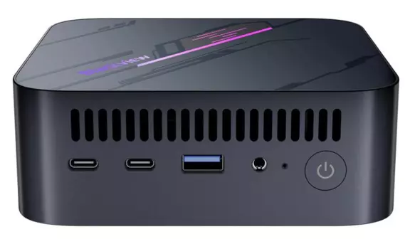 Неттоп Blackview MP100, AMD Ryzen 7 5825U 2 ГГц, 32Gb RAM, 1Tb SSD, Wi-Fi, BT, W11Pro, черный (MP100/R5825U/32+1TB)