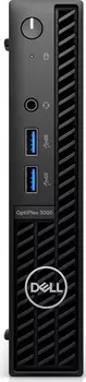 Неттоп Dell OptiPlex 3000 Micro, Intel Core i3 12100T 2.2 ГГц, 8Gb RAM, 256Gb SSD, Wi-Fi, BT, W11Pro, черный (1928591)