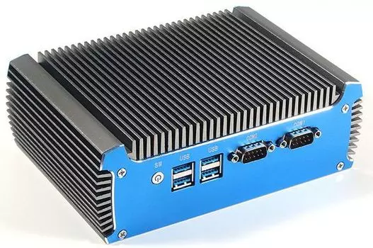 Неттоп Hiper M11, Intel Celeron J4125 2 ГГц, 4Gb RAM, 256Gb SSD, Wi-Fi, BT, без ОС, синий/серый (65GFBDK5QJ)