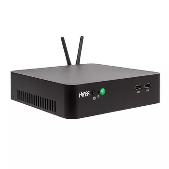 Неттоп Hiper M8, Intel Core i5 11500 2.7 ГГц, 16Gb RAM, 256Gb SSD, Wi-Fi, BT, W10Pro, черный (61GFBDC12QI)