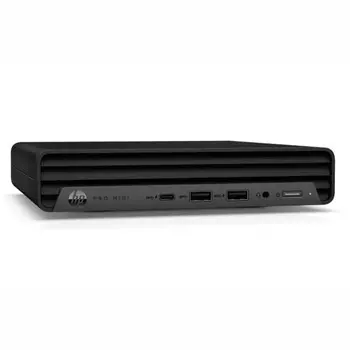 Неттоп HP ProDesk 400 G9 Mini 6D494EA, Intel Core i5 12500T 2 ГГц, 16Gb RAM, 512Gb SSD, Wi-Fi, BT, W11Pro, черный, клавиатура, мышь (6D494EA)