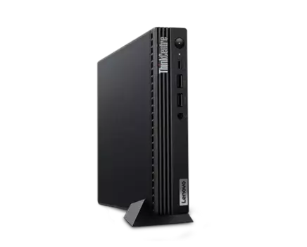 Неттоп Lenovo ThinkCentre M70q Gen 4, Intel Core i5 13400T 1.3 ГГц, 8Gb RAM, 512Gb SSD, Wi-Fi, BT, без ОС, черный, клавиатура, мышь (12E3003EUM) Английская клавиатура!