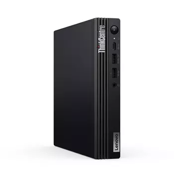 Неттоп Lenovo ThinkCentre M70q Gen 4, Intel Core i5 13400T 1.3 ГГц, 16Gb RAM, 512Gb SSD, Intel UHD Graphics 730, Wi-Fi, BT, W11Pro, черный, клавиатура, мышь (12E4S9LY00)