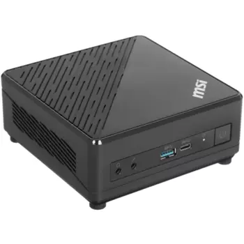 Неттоп MSI Cubi B183 10M-820XRU, Intel Core i3 10110U 2.1 ГГц, 8Gb RAM, 512Gb SSD, Wi-Fi, BT, без ОС, черный (9S6-B18311-847)