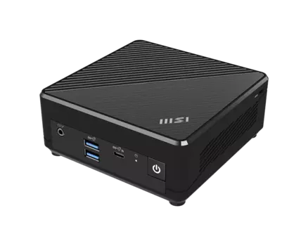 Неттоп MSI Cubi N ADL-030XRU, Intel N200 3.7 ГГц, 8Gb RAM, 256Gb SSD, Wi-Fi, BT, без ОС, черный (9S6-B0A911-099)