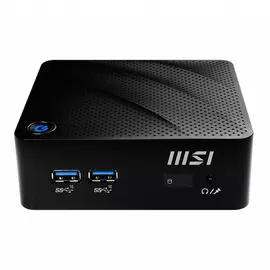 Неттоп MSI Cubi N JSL-041RU, Intel Celeron N4500 1.1GHz, 4Gb RAM, 128Gb SSD, WiFi, BT, Без ОС, черный (9S6-B0A111-083)