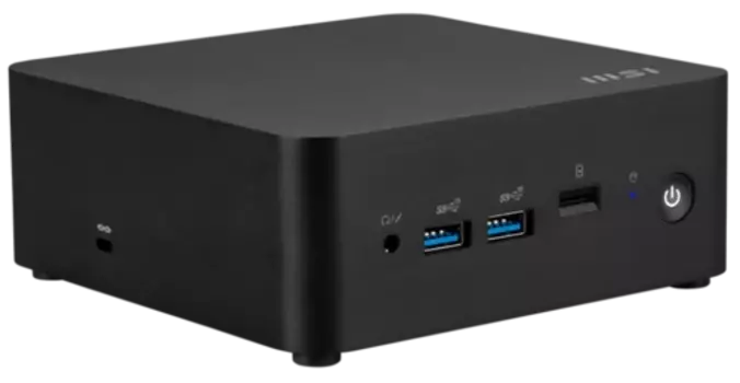 Неттоп MSI Cubi NUC 1M-074XRU, Intel Core i3 100U 1.2 ГГц, 8Gb RAM, 256Gb SSD, Wi-Fi, BT, без ОС, черный (9S6-B0B111-074)