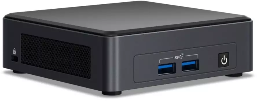Неттоп-платформа Intel NUC 11 Slim NUC11TNKI30000, Intel Core i3-1115G4 3GHz 2xDDR4 SODIMM, WiFi, BT, черный (NUC11TNKI30000)