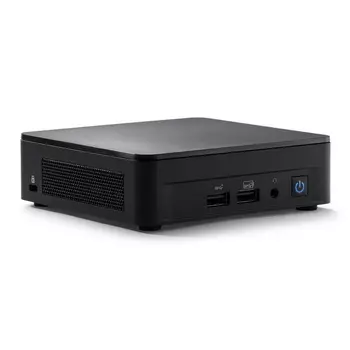 Неттоп-платформа Intel NUC, Intel Core i5-1240P 1.7 ГГц 2xDDR4 SODIMM, 2xM.2 SSD, WiFi, BT, черный (NUC12WSKI50000)
