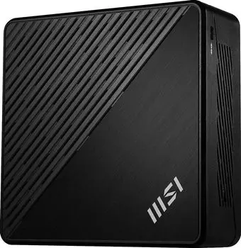 Неттоп-платформа MSI Cubi N ADL-016BRU, Intel N200 1 ГГц 1xSO-DIMM, 1x2.5" HDD/SSD, 1xM.2 SSD, WiFi, BT, черный (936-B0A911-091)