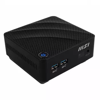 Неттоп-платформа MSI Cubi N JSL-043BRU, Intel Pentium Silver N6000 1.1GHz 2xDDR4, WiFi, BT, черный (936-B0A111-063)