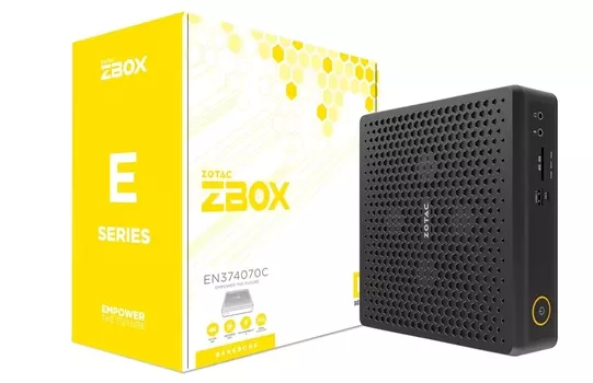 Неттоп-платформа Zotac MAGNUS ZBOX-EN374070C-BE, Intel Core i7-13700HX 2.1 ГГц 2xDDR5 SODIMM, 1xM.2 SSD, GeForce RTX4070-8Gb, WiFi, BT, черный (ZBOX-EN374070C-BE)