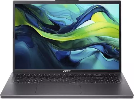 Ноутбук Acer Aspire 16 A16-51GM-5995 16" IPS 1920x1200, Intel Core 5 120U 900 МГц, 16Gb RAM, 512Gb SSD, NVIDIA GeForce RTX 2050-4Gb, без OC, металлический (NX.KXUCD.002)