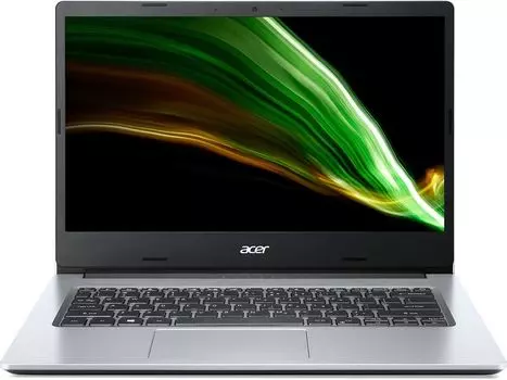 Ноутбук Acer Aspire 3 A314-35-C32E 14" 1920x1080, Intel Celeron N4500 1.1GHz, 4Gb RAM, 128Gb SSD, W10, серебристый (NX.A7SER.006) плохая упаковка