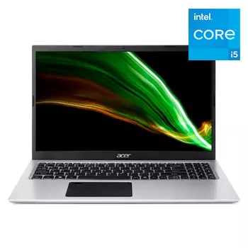 Ноутбук Acer Aspire 3 A315-59-52B0 15.6" IPS 1920x1080, Intel Core i5 1235U 1.3 ГГц, 8Gb RAM, 512Gb SSD, без OC, серебристый (NX.K6TER.003)