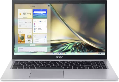 Ноутбук Acer Aspire 5 A515-56G-502M 15.6" IPS 1920x1080, Intel Core i5 1135G7 2.4 ГГц, 8Gb RAM, 512Gb SSD, NVIDIA GeForce MX450-2Gb, W11, серебристый (NX.AT2ER.00D)