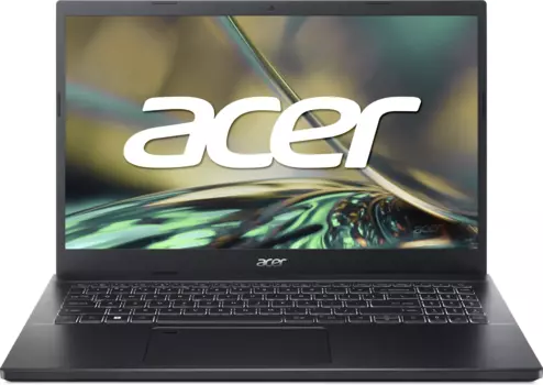 Ноутбук Acer Aspire 7 A715-76G-54NX 15.6" IPS 1920x1080, Intel Core i5 12450H 2 ГГц, 8Gb RAM, 512Gb SSD, NVIDIA GeForce GTX 1650-4Gb, без OC, черный (NH.QMEEM.001)