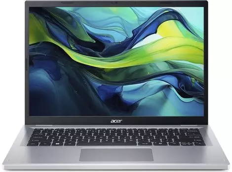 Ноутбук Acer Aspire Go AG14-21P-R4XC 14" 1920x1200, AMD Ryzen 3 7320U 2.4 ГГц, 8Gb RAM, 256Gb SSD, без OC, серебристый (NX.KXDCD.008)