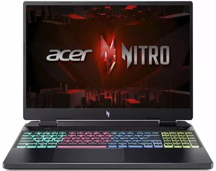Ноутбук Acer Nitro 16 AN16-41-R3YQ 16" IPS 2560x1600, AMD Ryzen 7 7735H 3.2 ГГц, 16Gb RAM, 1Tb SSD, NVIDIA GeForce RTX 4070-8Gb, W11, черный (NH.QKDCD.001)