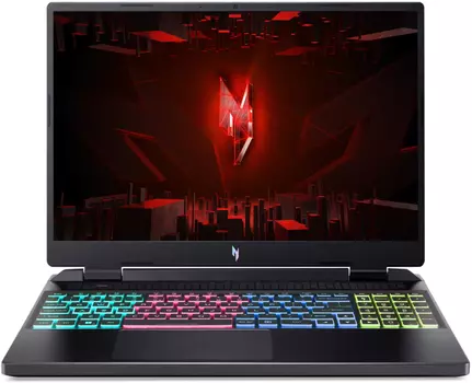 Ноутбук Acer Nitro 16 AN16-51-58S2 16" IPS 1920x1200, Intel Core i5 13500H 2.6 ГГц, 16Gb RAM, 512Gb SSD, NVIDIA GeForce RTX 4050-6Gb, без OC, черный (NH.QLRCD.003)