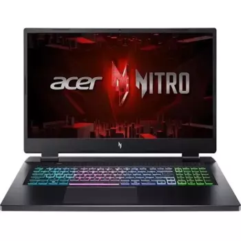 Ноутбук Acer Nitro 17 AN17-41-R83D 17.3" IPS 2560x1440, AMD Ryzen 7 7735HS 3.2 ГГц, 16Gb RAM, 1Tb SSD, NVIDIA GeForce RTX 4070-8Gb, без OC, черный (NH.QL2CD.002)