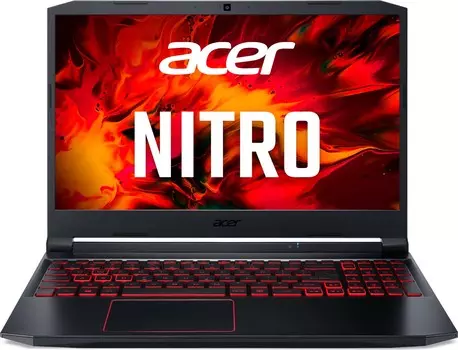 Ноутбук Acer Nitro 5 AN515-55-78JX 15.6" IPS 1920x1080, Intel Core i7-10750H 2.6GHz, 16Gb RAM, 512Gb SSD, NVIDIA GeForce RTX 3050-4Gb, W10, черный (NH.QB0ER.002) плохая упаковка