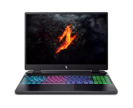 Ноутбук Acer Nitro AN16-42 16" IPS 1920x1200, AMD Ryzen 9 8945HS 4 ГГц, 32Gb RAM, 1Tb SSD, NVIDIA GeForce RTX 4070-8Gb, без OC, черный (NH.QSLCD.002)