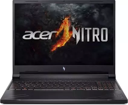 Ноутбук Acer Nitro V 16 ANV16-41-R22R 16" IPS 1920x1200, AMD Ryzen 5 8645HS 4.3 ГГц, 16Gb RAM, 512Gb SSD, NVIDIA GeForce RTX 4050-6Gb, без OC, черный (NH.QRVCD.003)