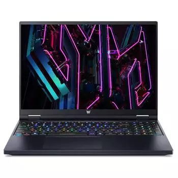 Ноутбук Acer Predator Helios PH16-72-95JF 16" IPS 2560x1600, Intel Core i9 14900HX 1.6 ГГц, 32Gb RAM, 2Tb SSD, NVIDIA GeForce RTX 4070-8Gb, W11, черный (NH.QNXCD.002)